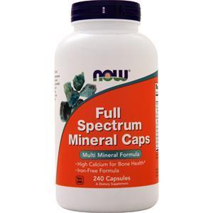Now Full Spectrum Mineral Caps 240 caps