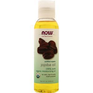 Now Certified Organic Jojoba Oil - 100% Pure 4 fl.oz