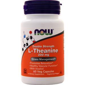 Now L-Theanine - Double Strength (200mg) 60 vcaps