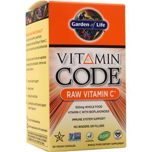 Garden Of Life Vitamin Code - Raw Vitamin C 60 vcaps