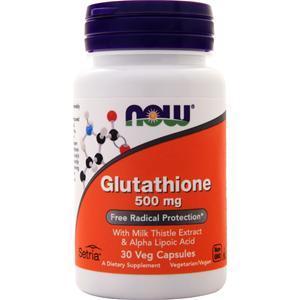 Now Glutathione (500mg) 30 vcaps