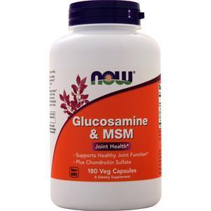 Now Glucosamine & MSM 180 vcaps