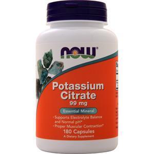 Now Potassium Citrate (99mg) 180 caps