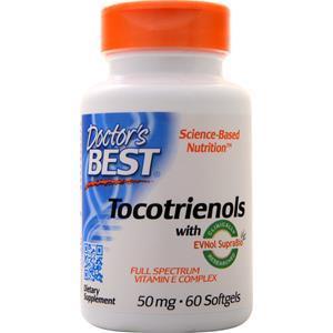 Doctor's Best Tocotrienols with EVNol SupraBio 60 sgels