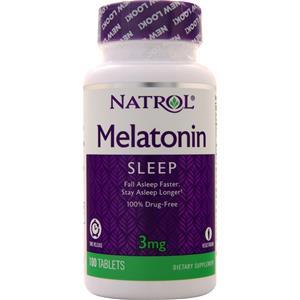 Natrol Melatonin - Time Released (3mg) 100 tabs