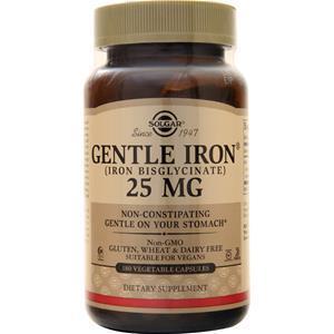 Solgar Gentle Iron (25mg) 180 vcaps