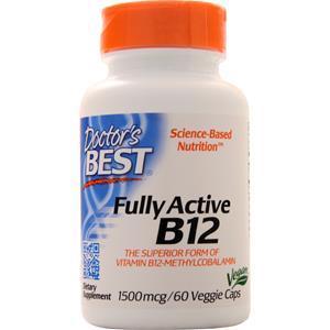 Doctor's Best Fully Active B12 (1500mcg) 60 vcaps
