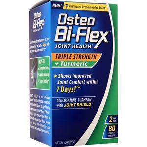 Osteo Bi-Flex Joint Health Triple Strength + Turmeric 80 tabs