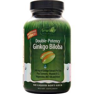 Irwin Naturals Ginkgo Biloba - Double Potency 60 sgels