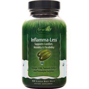 Irwin Naturals Inflamma-Less 80 sgels