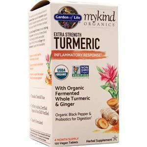 Garden Of Life My Kind Organics - Turmeric Extra Strength 120 tabs