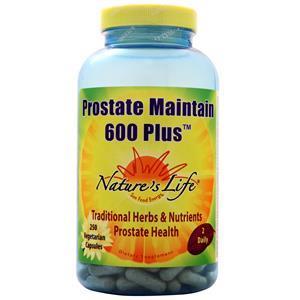 Nature's Life Prostate Maintain 600 Plus 250 vcaps
