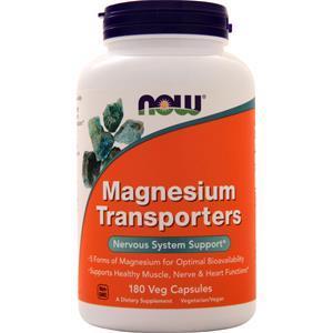 Now Magnesium Transporters 180 vcaps