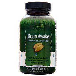 Irwin Naturals Brain Awake 60 sgels