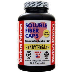 Yerba Prima Soluble Fiber Caps 180 caps