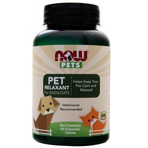 Now Pets Pet Relaxant for Dogs/Cats 90 tabs