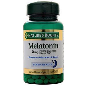 Nature's Bounty Melatonin (5mg) 90 sgels