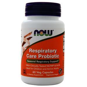 Now Respiratory Care Probiotic 60 vcaps