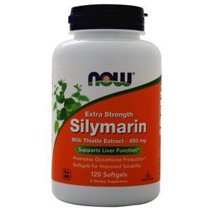 Now Silymarin (450mg) 120 sgels