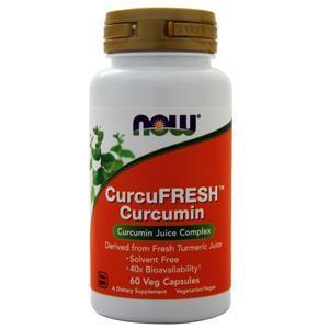 Now CurcuFresh Curcumin 60 vcaps