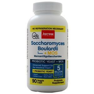Jarrow Saccharomyces Boulardii plus MOS 90 vcaps