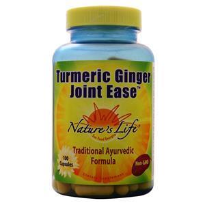 Nature's Life Turmeric Ginger Joint Ease 100 caps