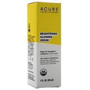 Acure Brightening Glowing Serum 1 fl.oz