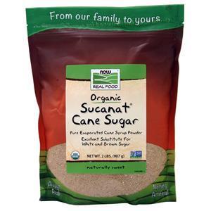 Now Sucanat (Granulated Cane) 2 lbs
