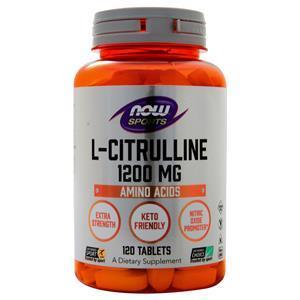 Now L-Citrulline (1200mg) 120 tabs