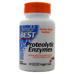 Doctor's Best Proteolytic Enzymes 90 vcaps