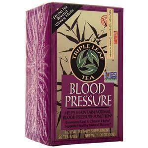 Triple Leaf Tea Blood Pressure Herbal Tea 20 pckts