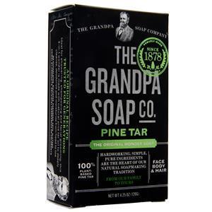 The Grandpa Soap Co Pine Tar Bar Soap 4.25 oz