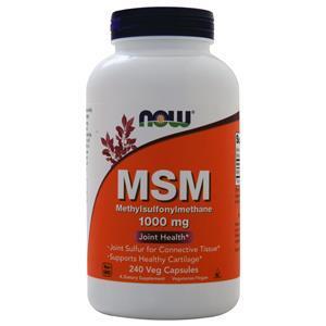 Now MSM (1000mg) 240 vcaps