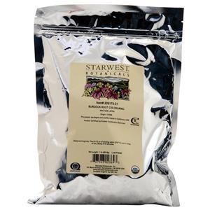 Starwest Botanicals Organic Burdock Root 453.6 grams