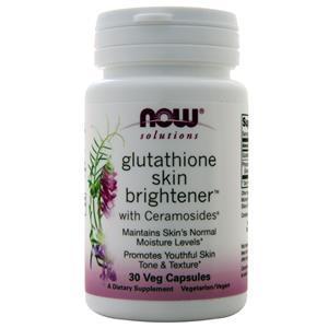 Now Glutathione Skin Brightener 30 vcaps