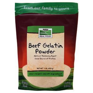 Now Beef Gelatin Powder 1 lbs