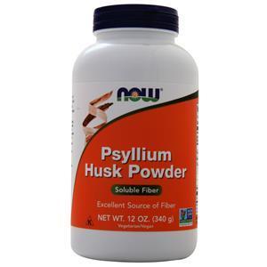 Now Psyllium Husk Powder Soluble Fiber 12 oz