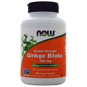 Now Ginkgo Biloba (120mg) 200 vcaps
