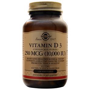 Solgar Vitamin D3 (250mcg) 120 sgels