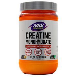 Now Creatine Monohydrate - 100% Pure Powder 600 grams