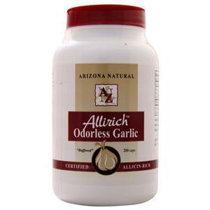 Arizona Natural Products Allirich Odorless Garlic 200 caps