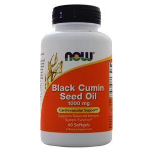 Now Black Cumin Seed Oil (1000mg) 60 sgels
