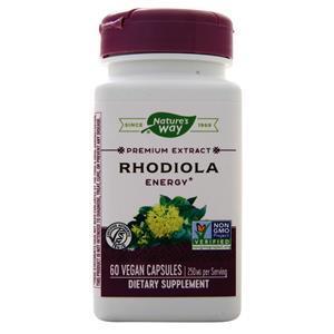 Nature's Way Rhodiola Energy 60 vcaps