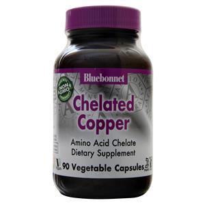 Bluebonnet Chelated Copper (3mg) 90 vcaps