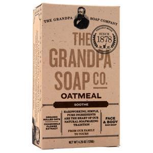 The Grandpa Soap Co Oatmeal Soothe Bar Soap 4.25 oz