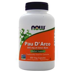 Now Pau D' Arco (500mg) 250 vcaps