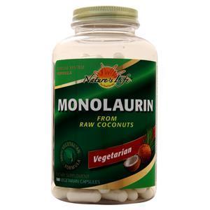 Nature's Life Monolaurin - from Raw Coconuts (Vegetarian) 180 vcaps