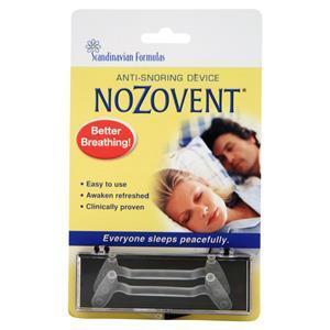 Scandinavian Formulas Nozovent - Anti-Snoring Device 2 count
