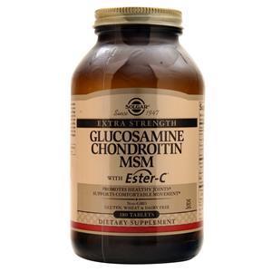 Solgar Extra Strength Glucosamine Chondroitin MSM with Ester-C 180 tabs