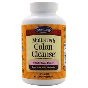 Nature's Secret Multi-Herb Colon Cleanse 275 tabs